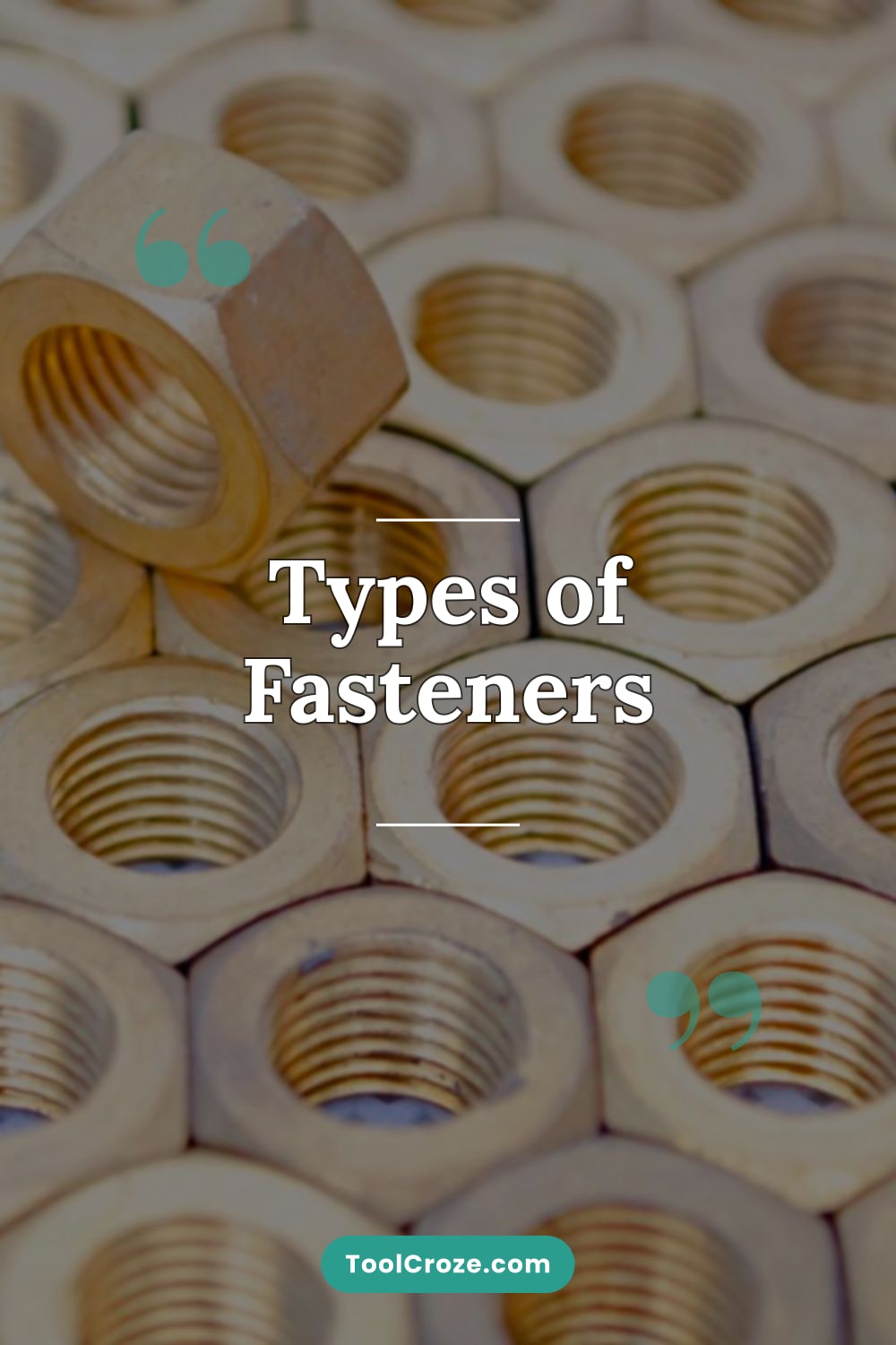 Types of Fasteners