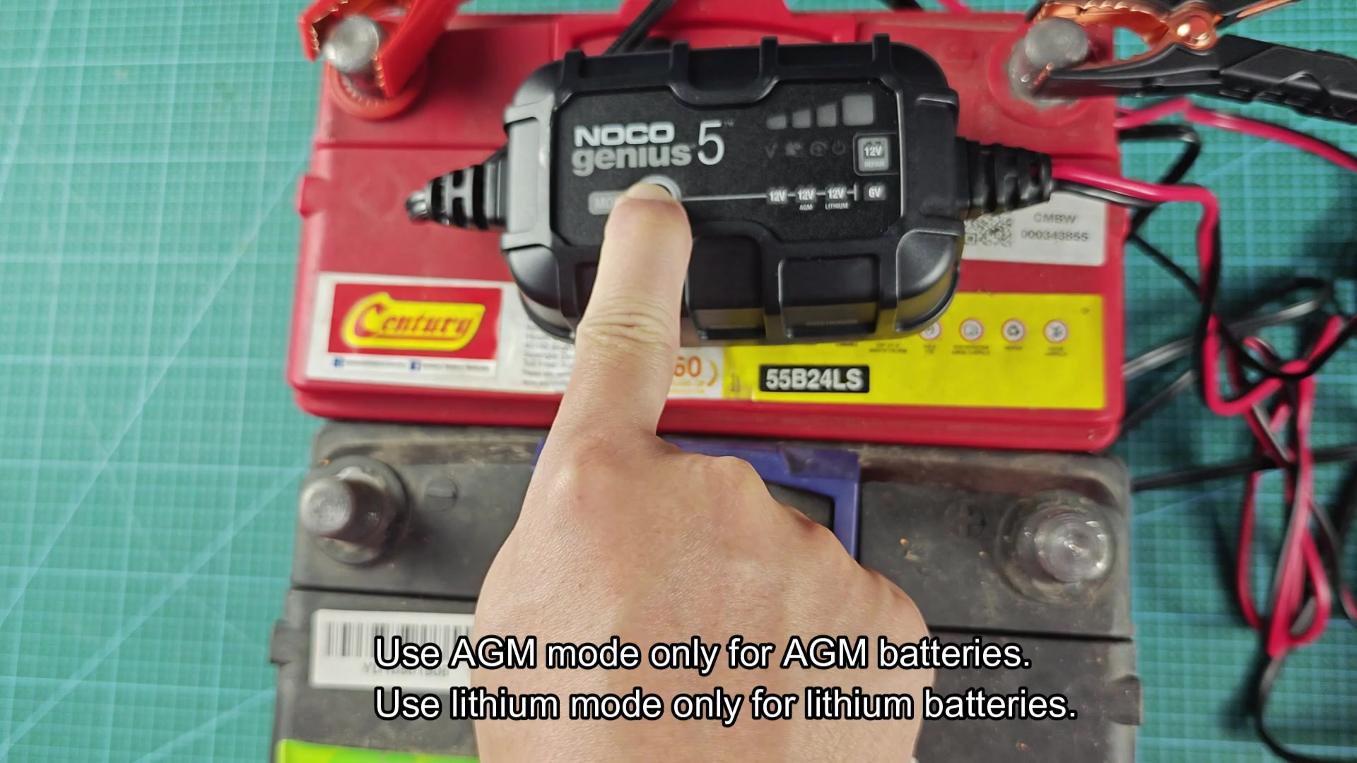 6V mode error shown on Genius 5