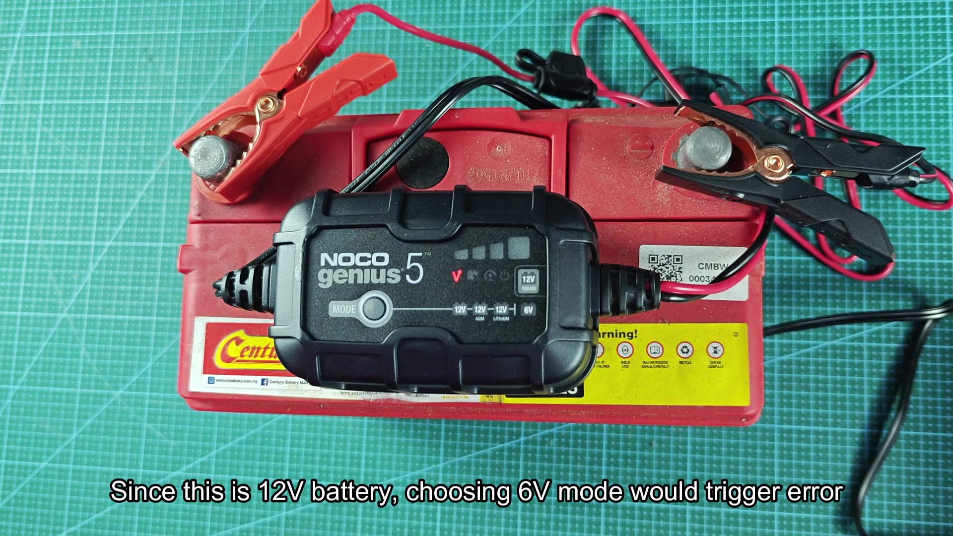 6V mode error warning on 12V battery explained 6V mode error warning on 12V battery explained