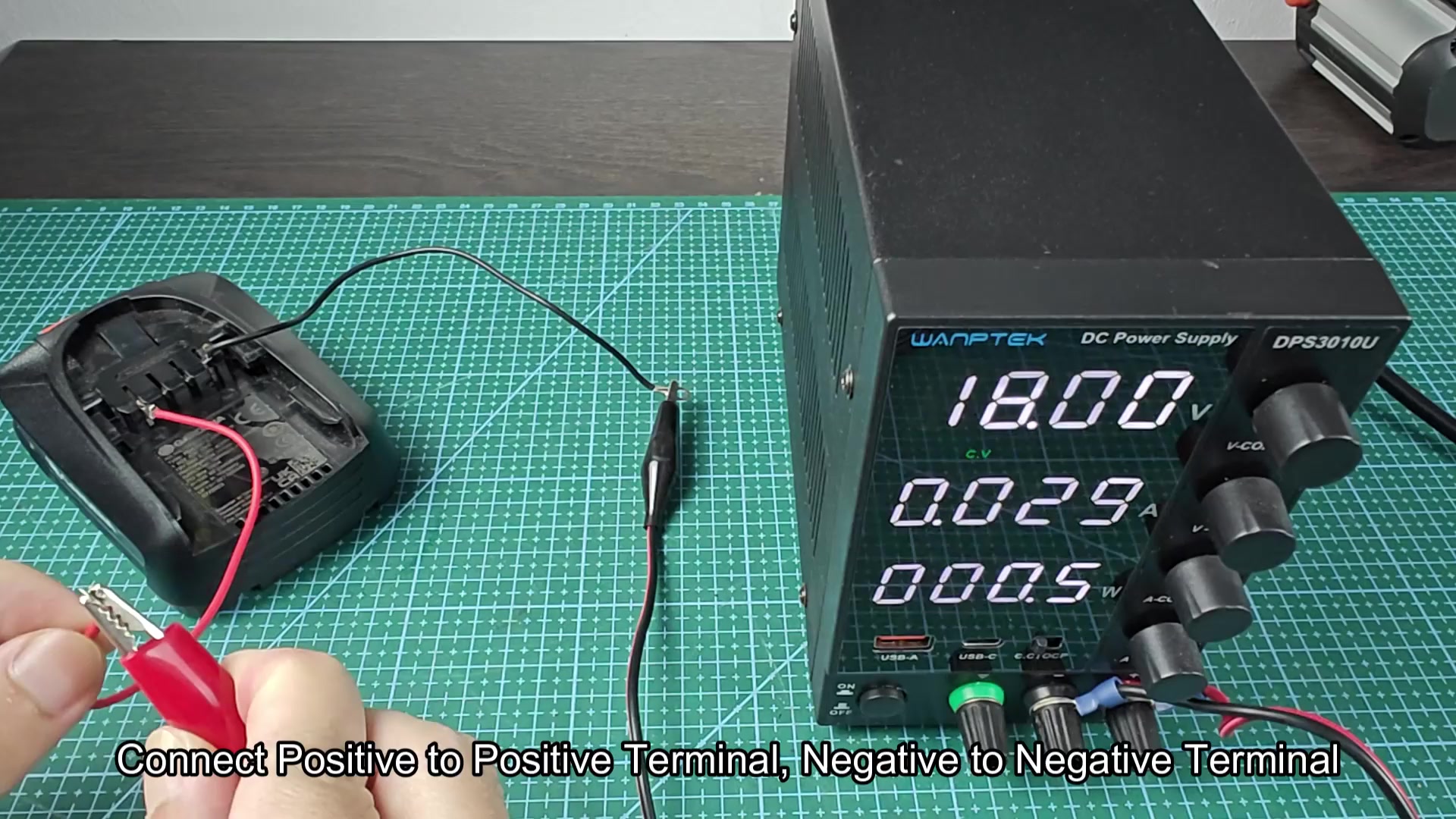 DPS3010U drawing 0.316A during battery reset
