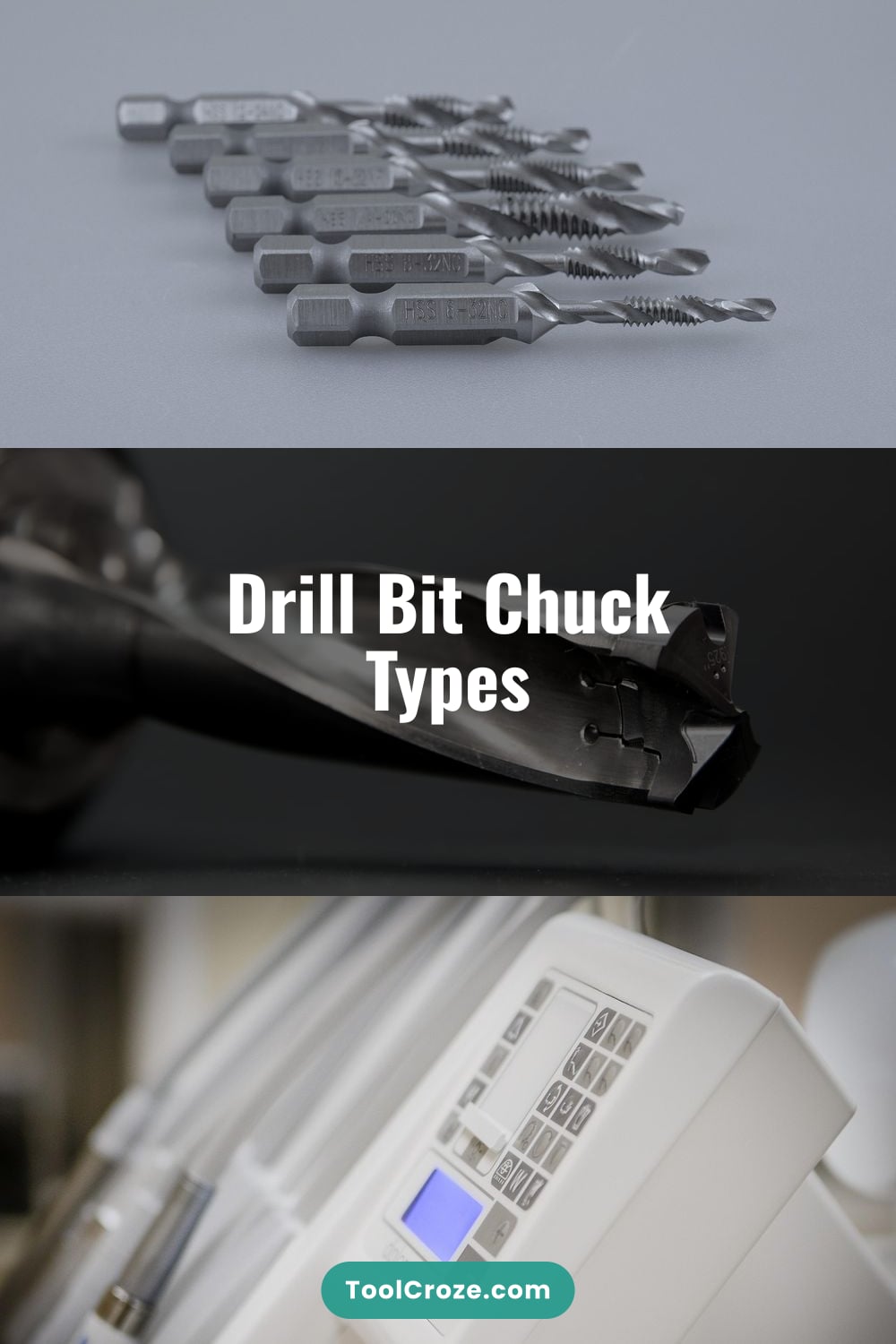 Drill Bit Chuck Types