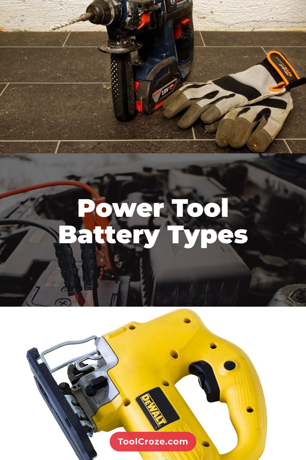 Power Tool Battery Types
