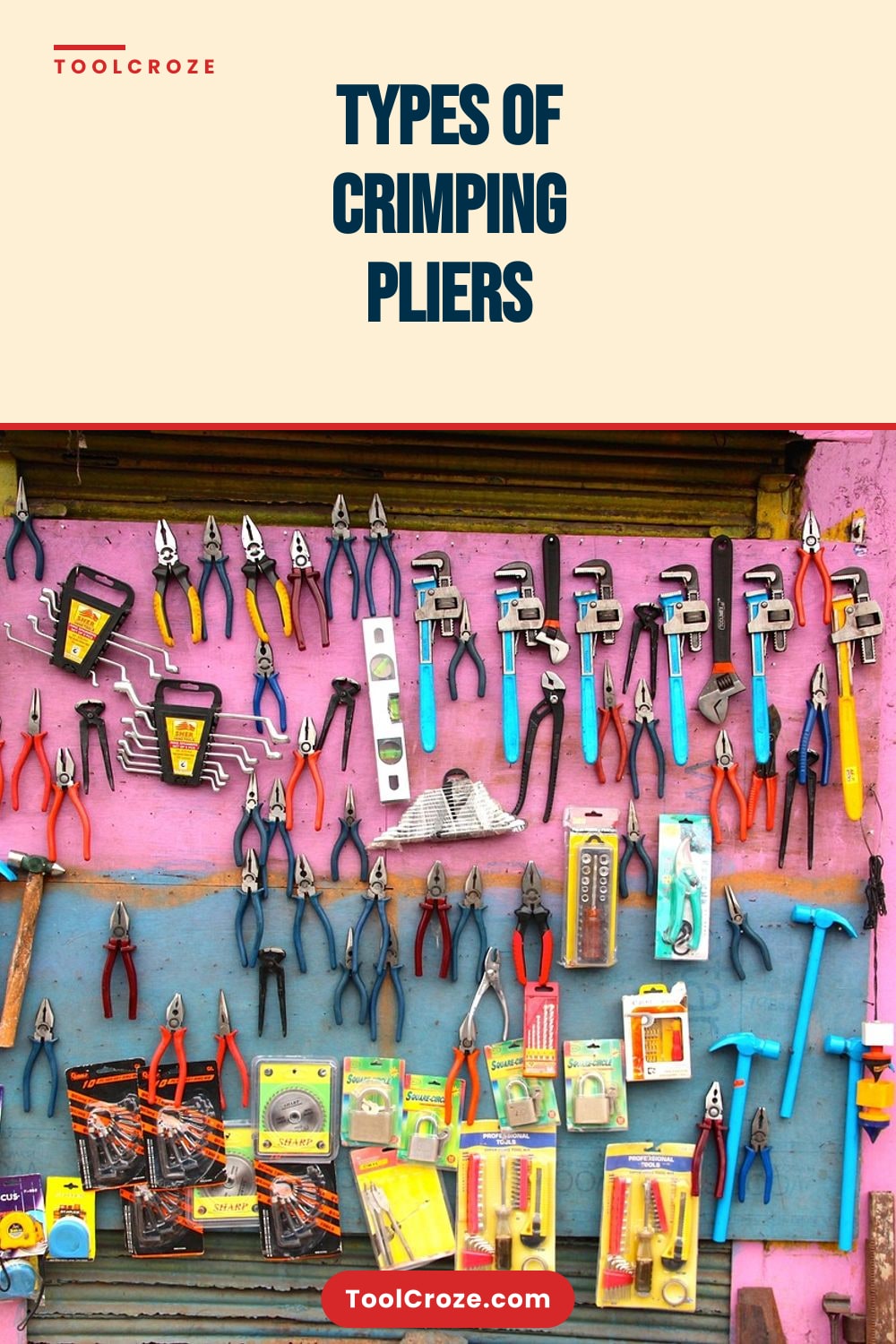 Types of Crimping Pliers