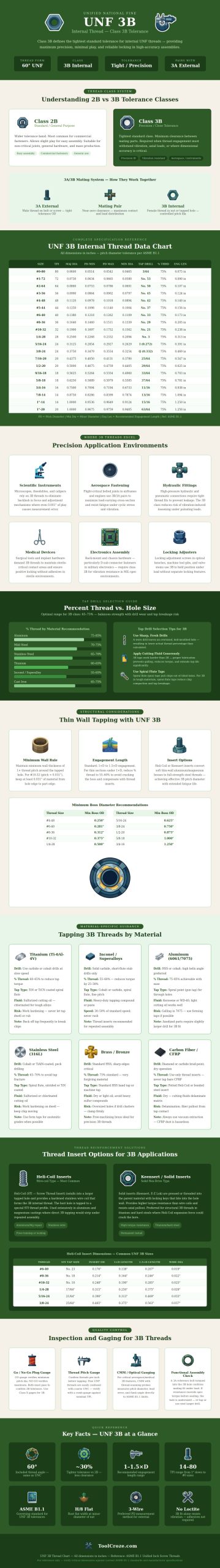 Unf 3b Thread Chart