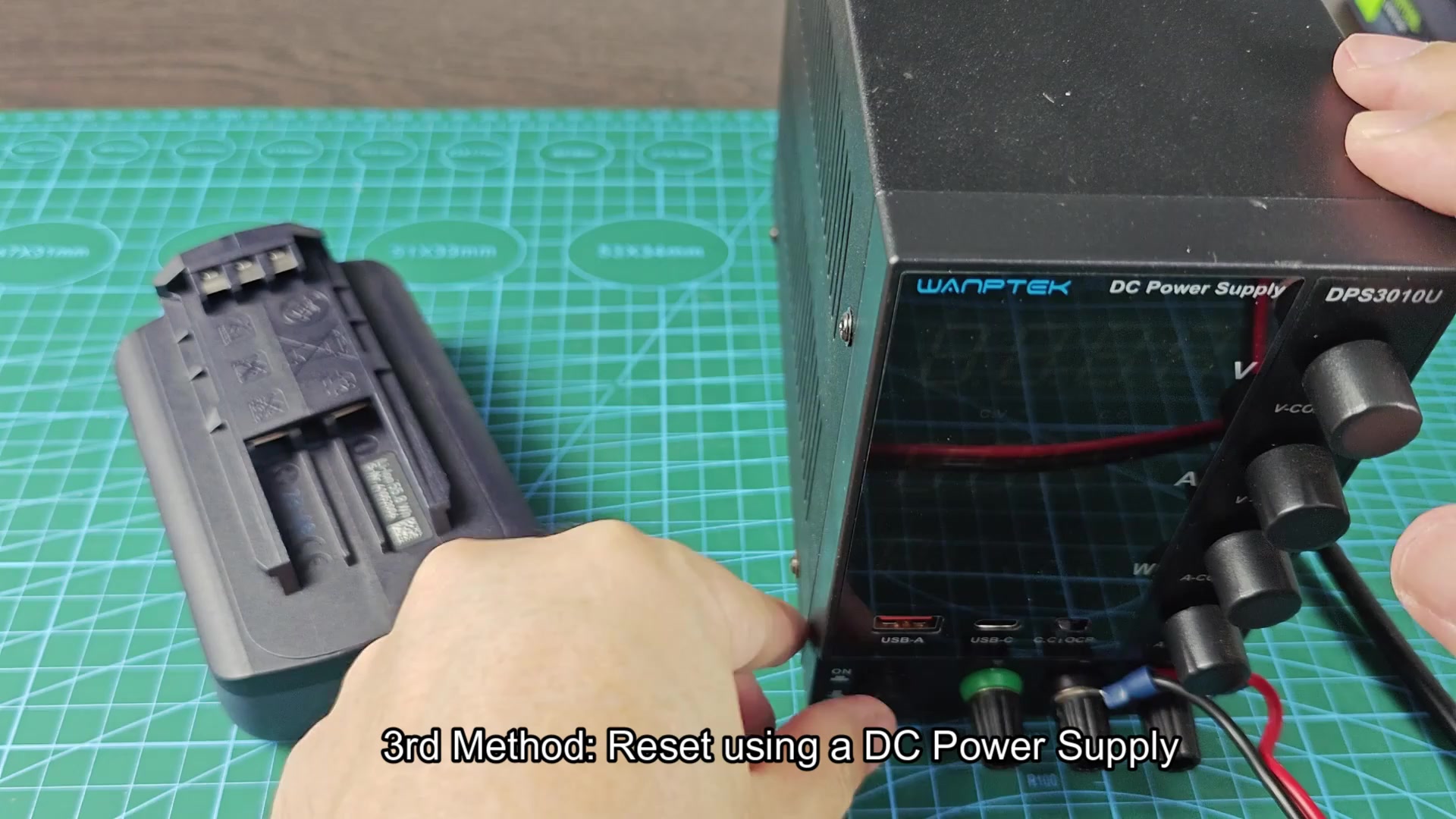 WANPTEK DPS3010U DC power supply display lit WANPTEK DPS3010U DC power supply display lit