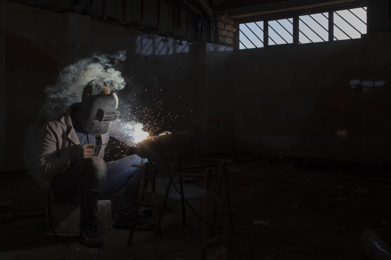 welding torch spark welding torch spark
