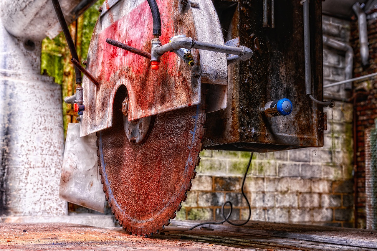wet saw machine