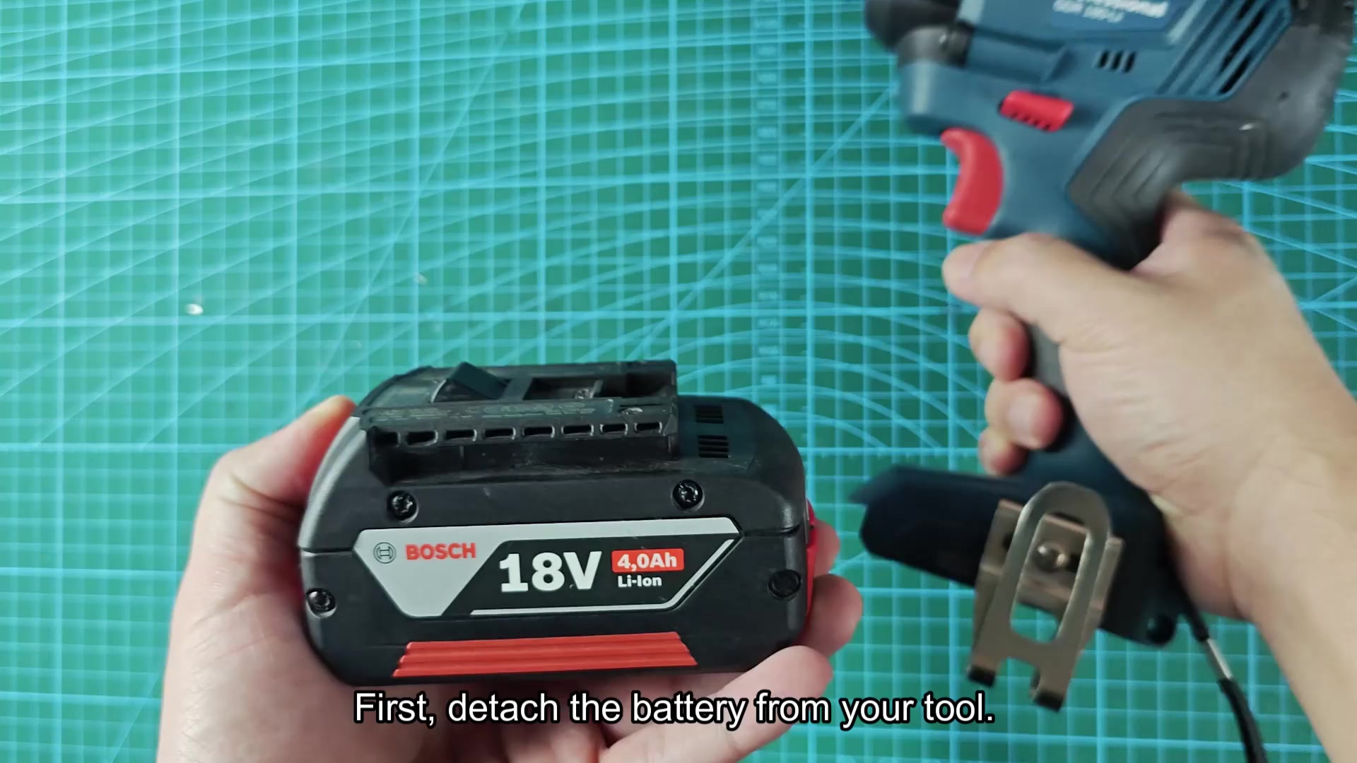 BOSCH 18V 4.0Ah Li-Ion battery BOSCH 18V 4.0Ah Li-Ion battery