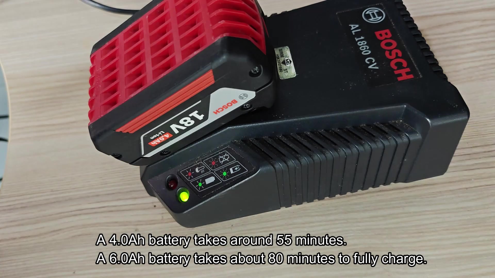 Charging times for larger capacity batteries Charging times for larger capacity batteries