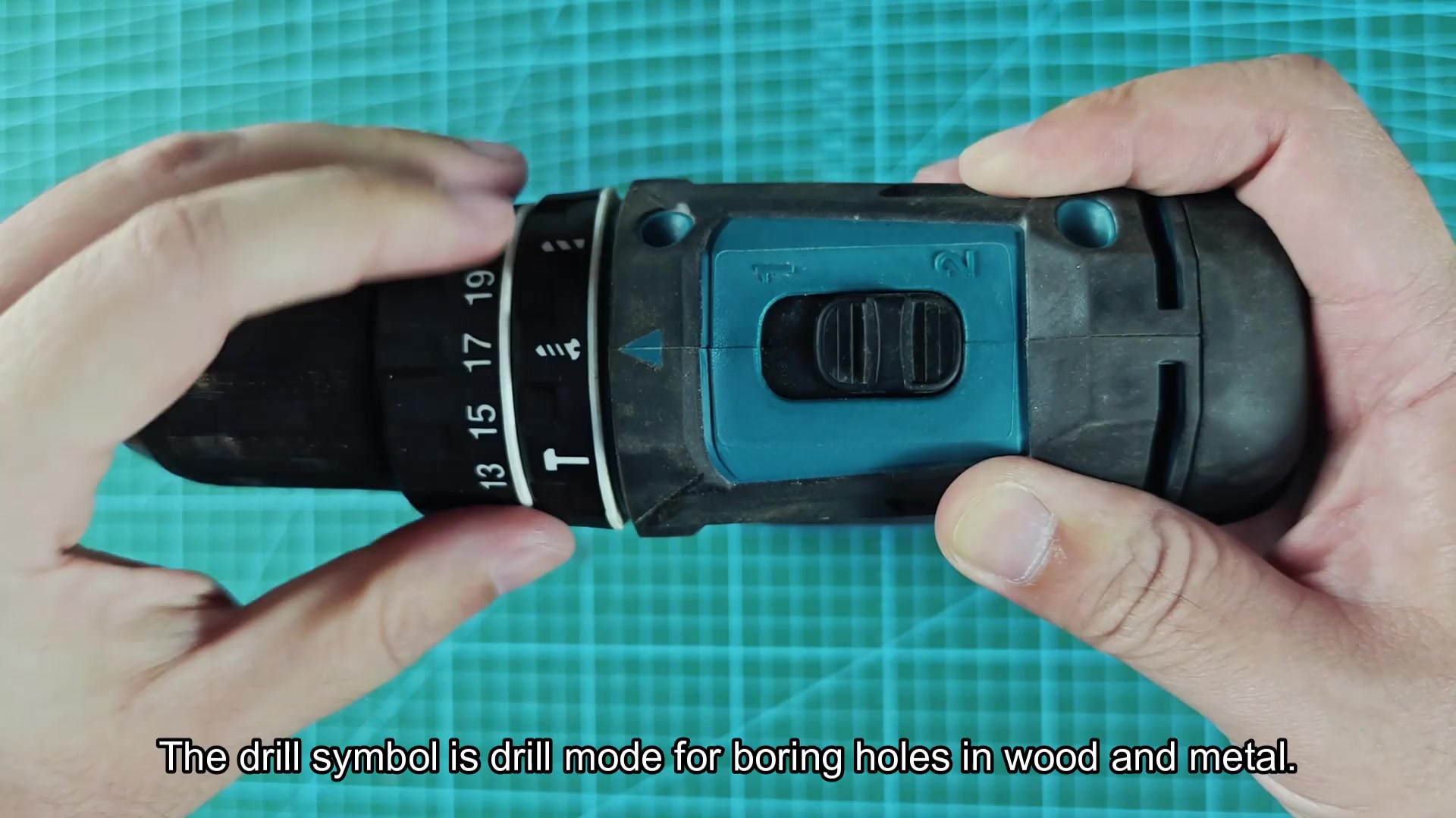 Clutch settings for screwing into wood Clutch settings for screwing into wood