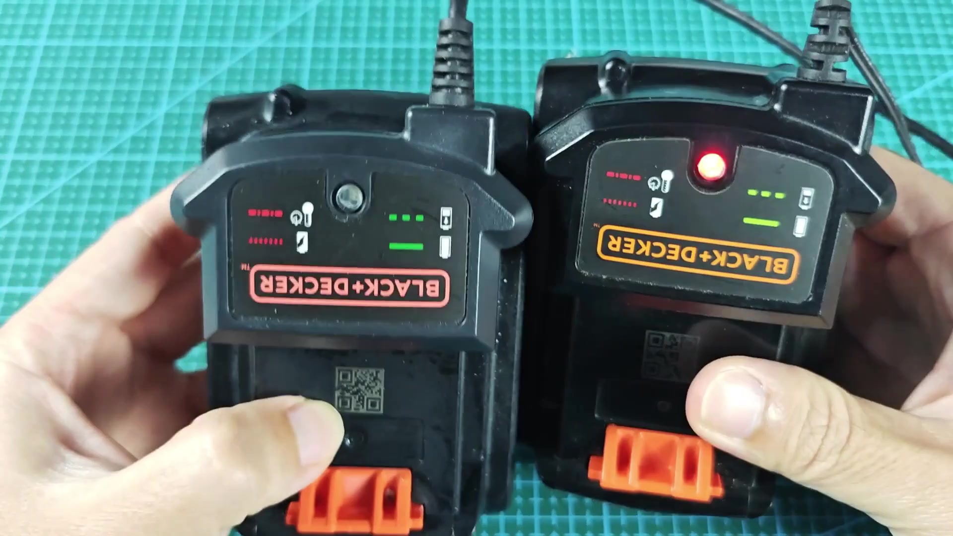 Comparing hot delay versus bad battery status