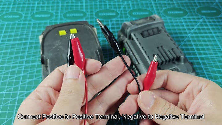 Connecting alligator clips to terminals