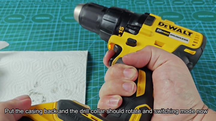 Drill collar rotating smoothly again Drill collar rotating smoothly again