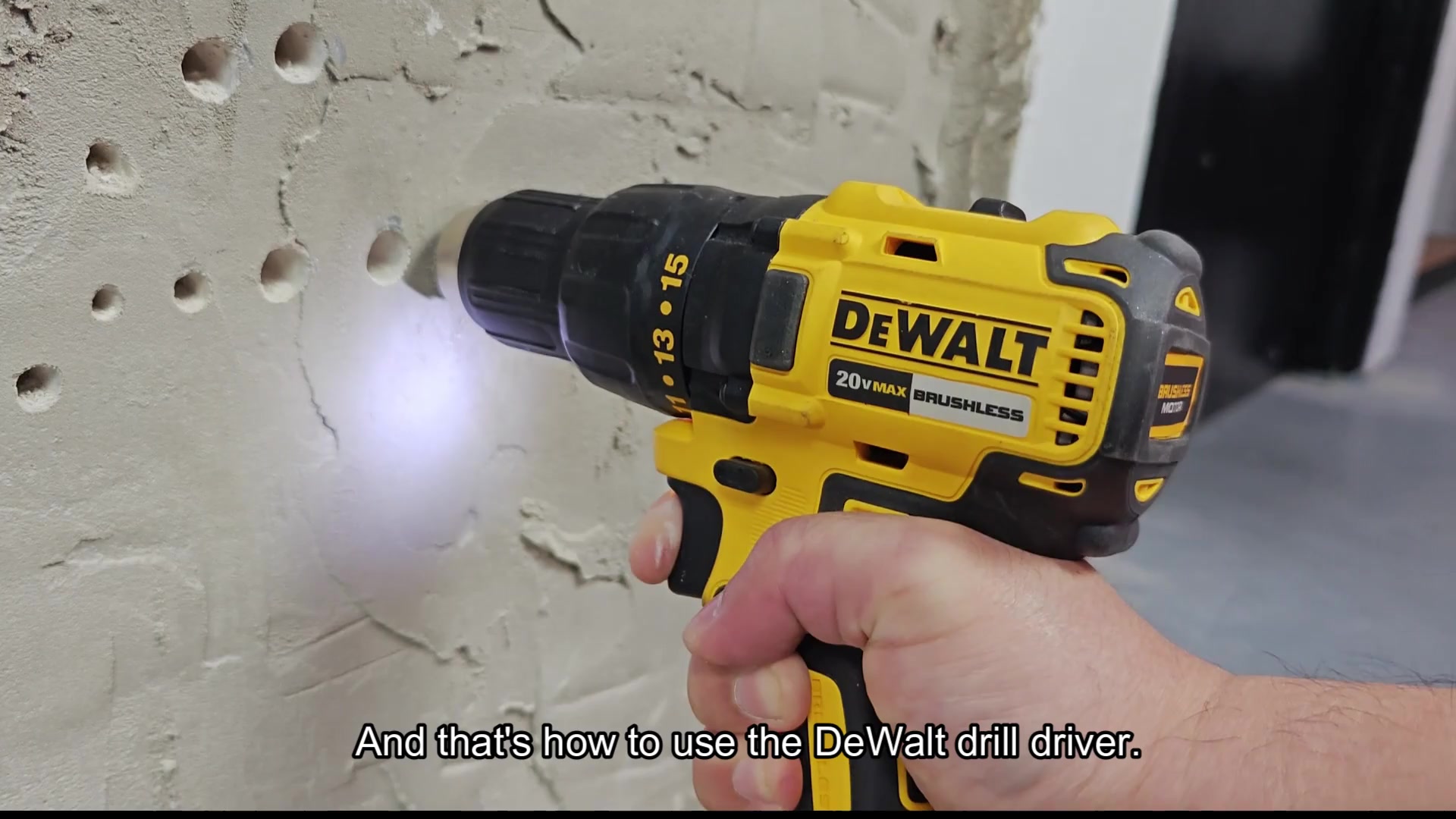 Final look at DEWALT drill driver Final look at DEWALT drill driver