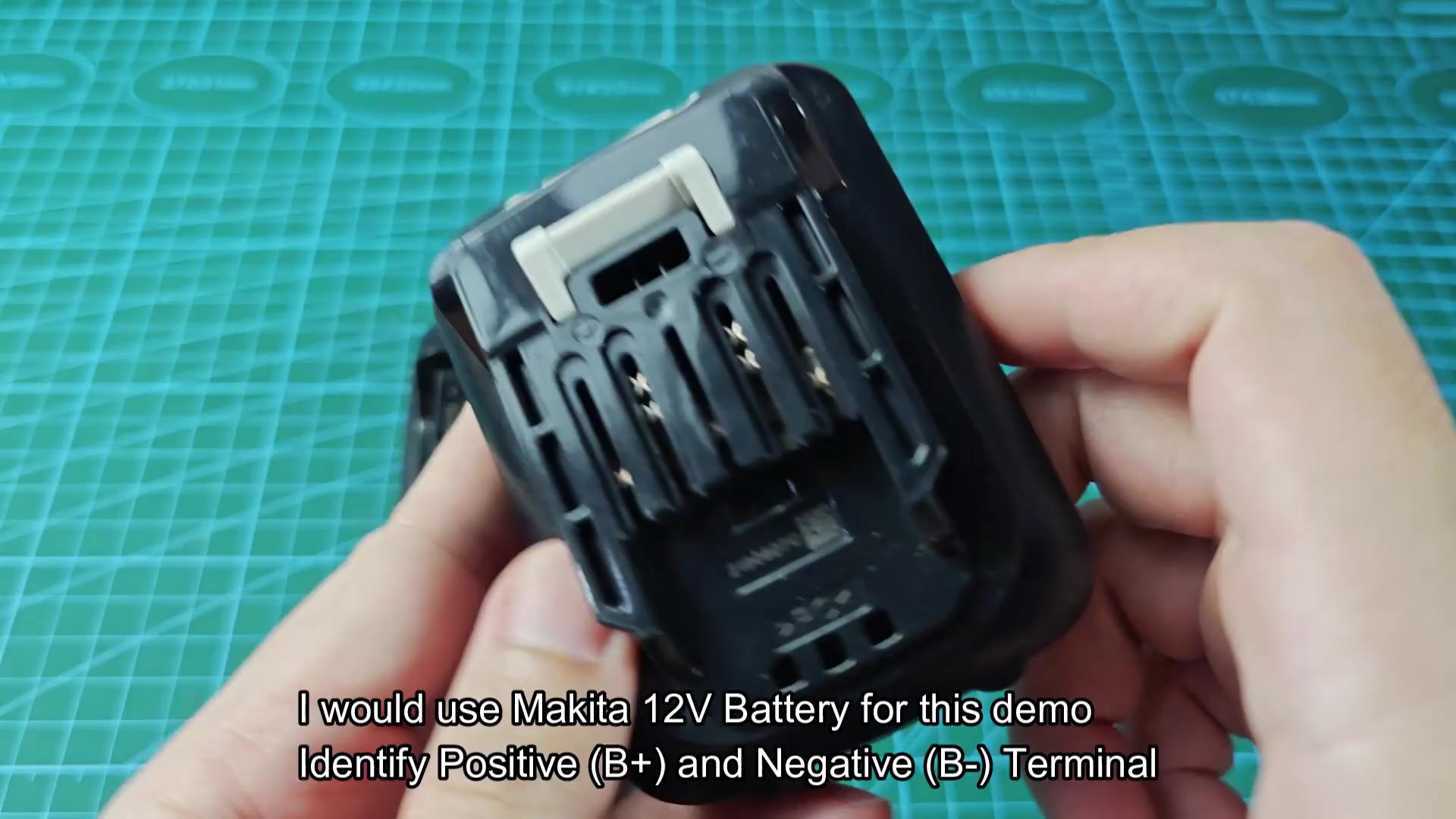 Identifying positive and negative terminals