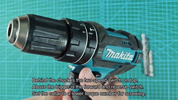 Locate two-speed and forward reverse switches