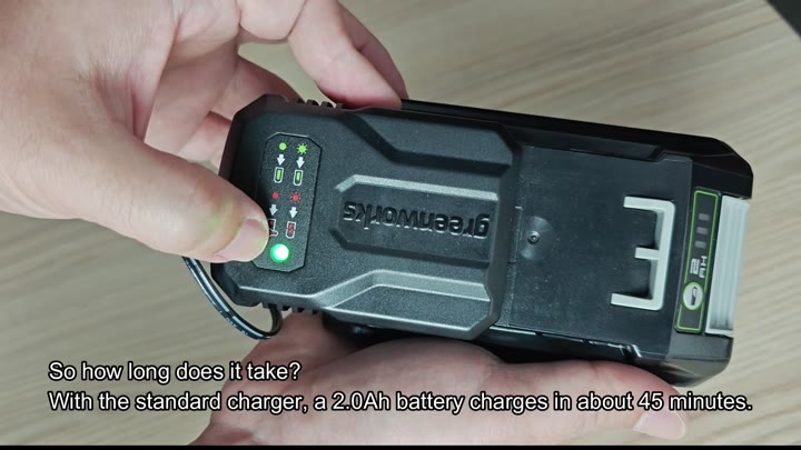 How Long Does a Greenworks 24v Battery Take to Charge? Light Indicators