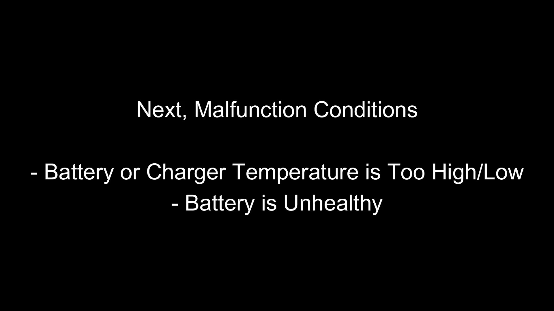 Malfunction indicated by both lights lit Malfunction indicated by both lights lit