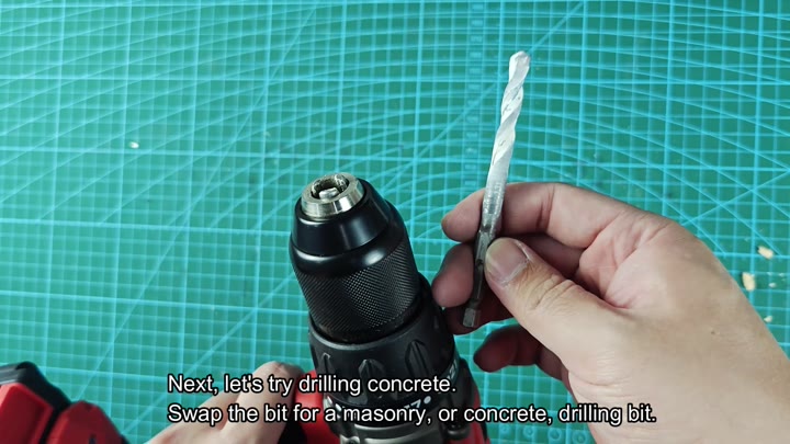 Masonry bit ready for concrete drilling Masonry bit ready for concrete drilling