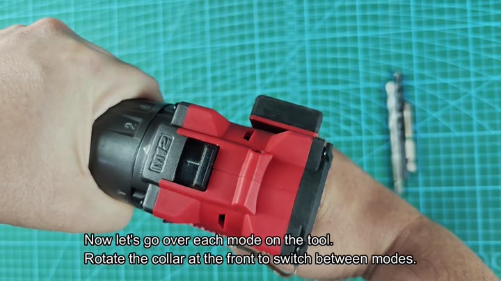 Rotating collar to switch tool modes Rotating collar to switch tool modes