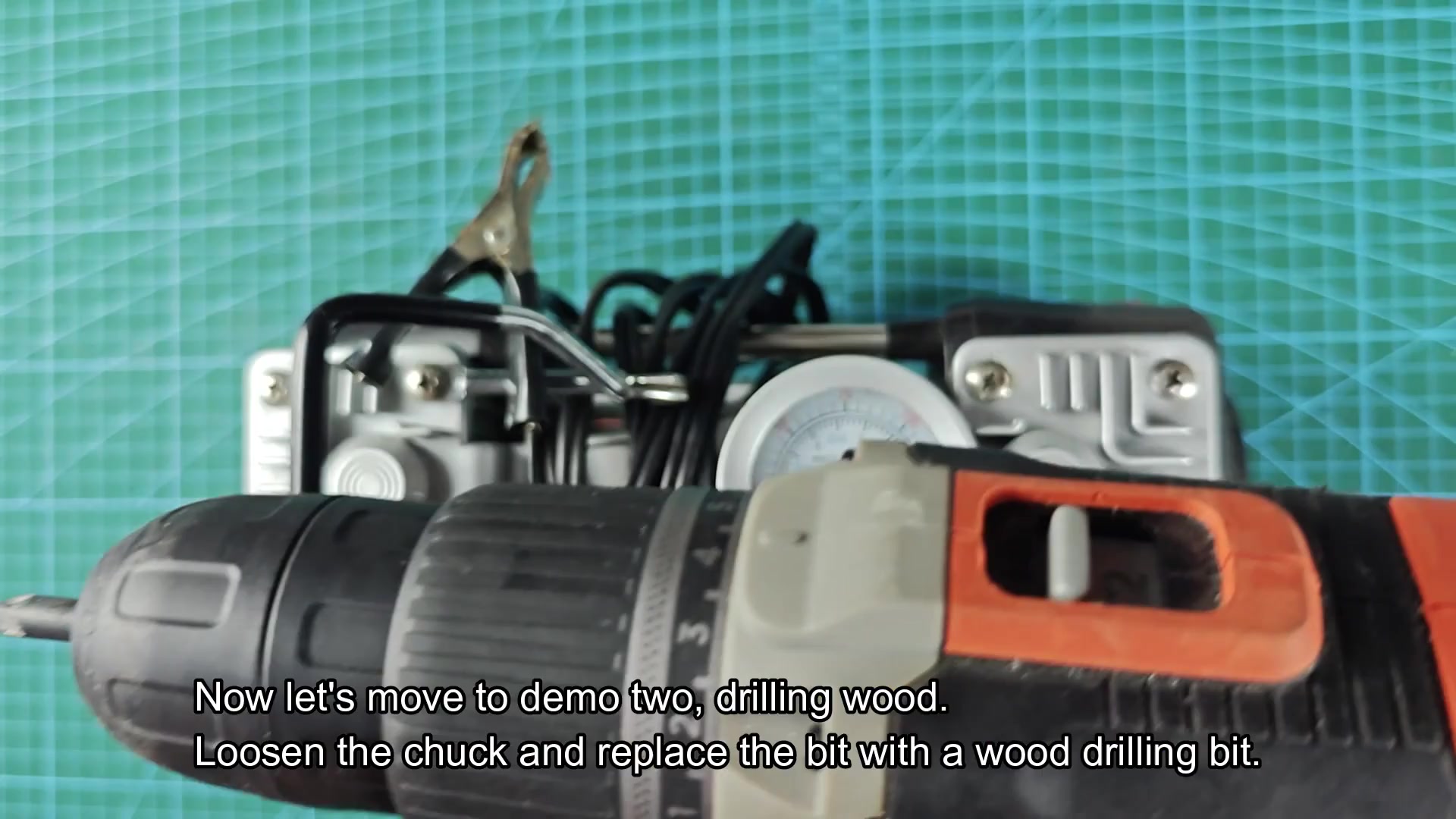 Set collar to drill mode symbol