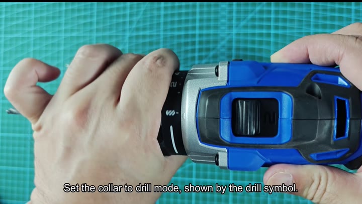 Set collar to drill mode