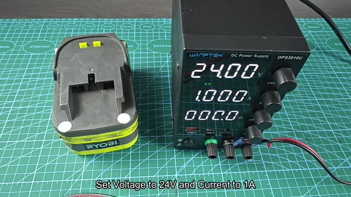Setting voltage and current limits