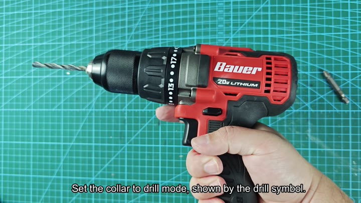How to Use Bauer 20v Drill Driver: Wood, Concrete & Screw Test