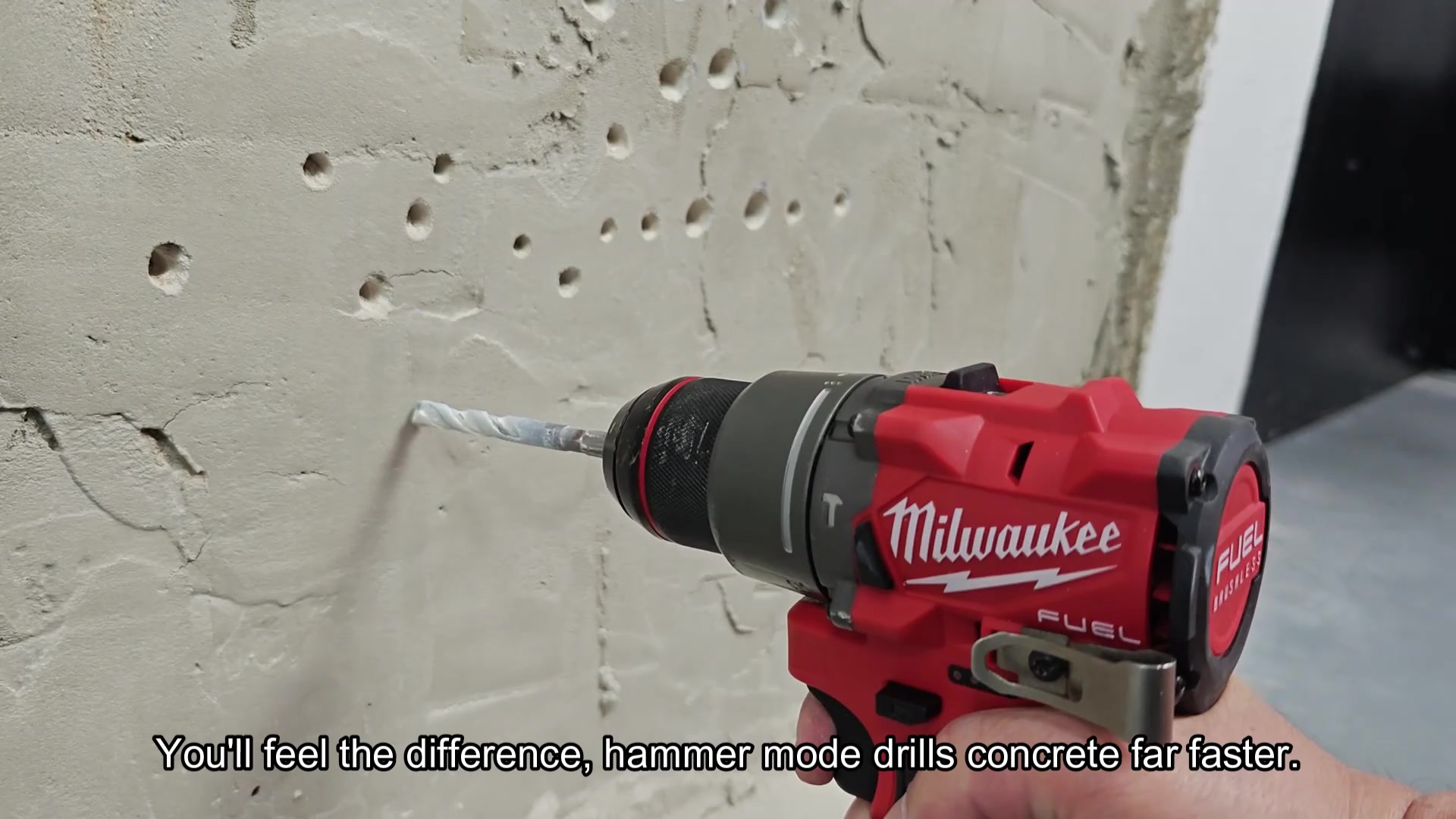 How to Use a Milwaukee M12 Hammer Drill: Wood, Concrete and Screw Tests (fpd2)