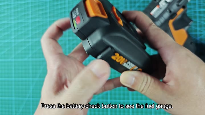 20V MAX battery fuel gauge check 20V MAX battery fuel gauge check