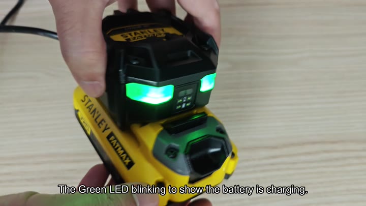 Charging a Stanley Fatmax V20 Battery and How Long it Takes