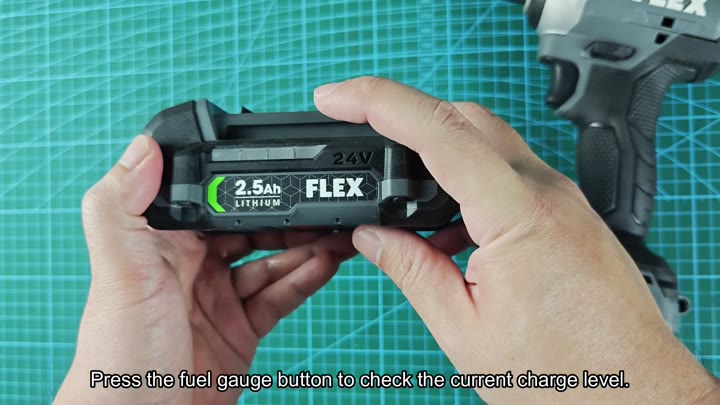Check charge level with fuel gauge Check charge level with fuel gauge
