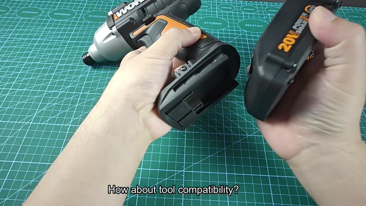 Checking tool compatibility with Power Share battery Checking tool compatibility with Power Share battery