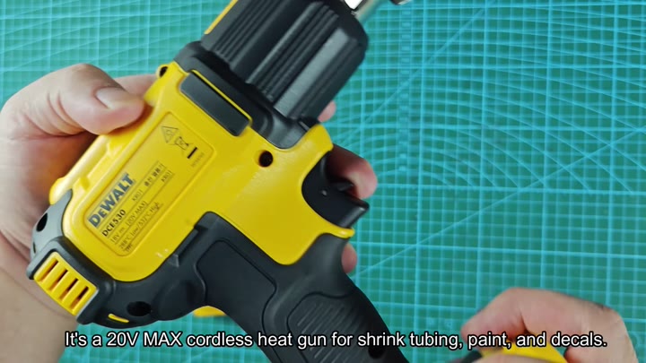 DEWALT DCE530 cordless heat gun DEWALT DCE530 cordless heat gun