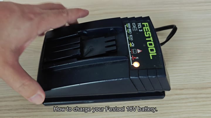 Festool TCL 3 charger with indicator lights Festool TCL 3 charger with indicator lights