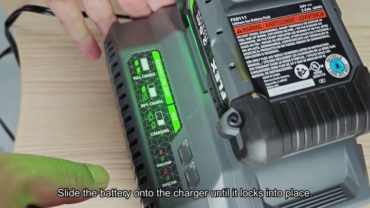 Flex 24v Battery Charge Times and What the Lights Are Telling You