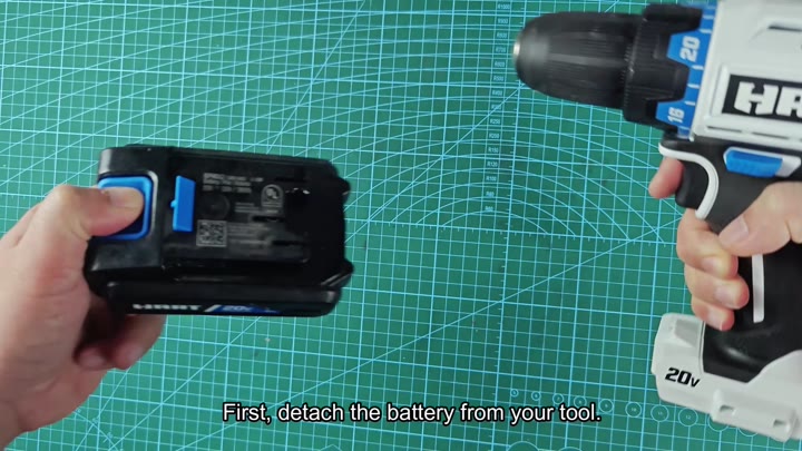 Harbor Freight 20V battery and drill