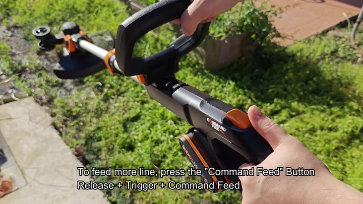 Press Command Feed button and trigger Press Command Feed button and trigger