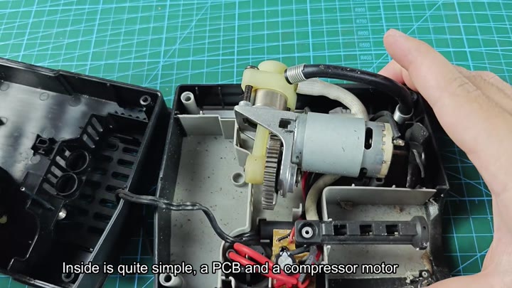 Toyota inflator internal PCB and motor Toyota inflator internal PCB and motor